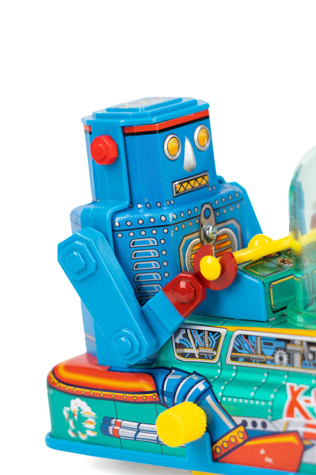 Masudaya Toy Company Retro Mini Space Robot Car