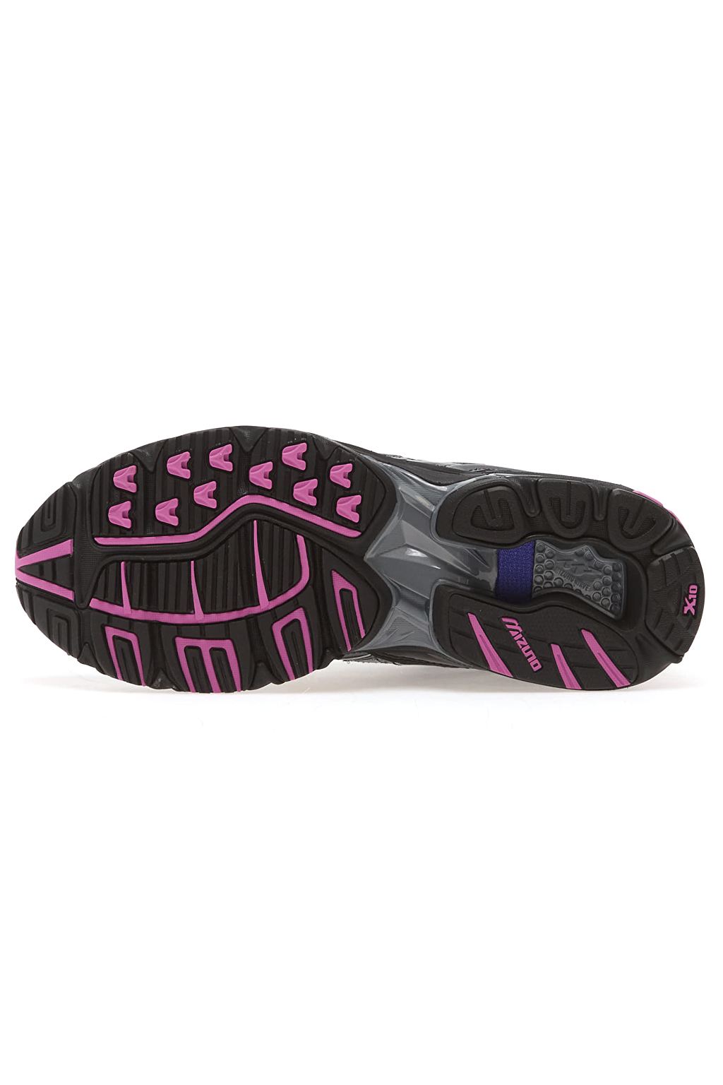 Mizuno - Wave Rider 10 Sport - Black Sand Black Spring Crocus