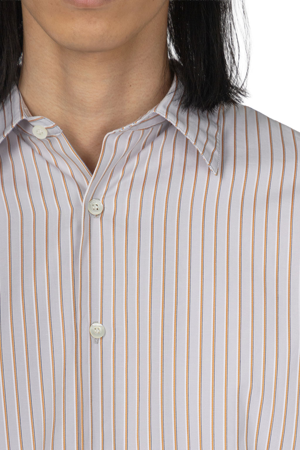 N Hoolywood - Half Sleeve Shirt - Grey Stripe