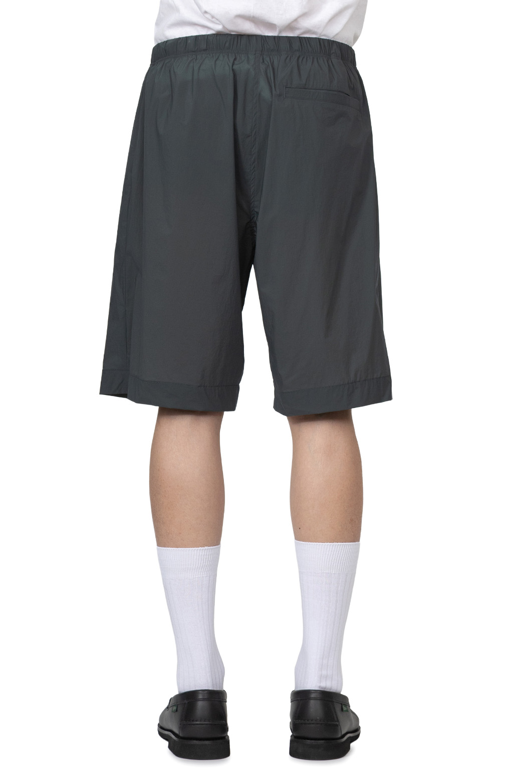 N Hoolywood - Webbing Belt Half Pants - Charcoal