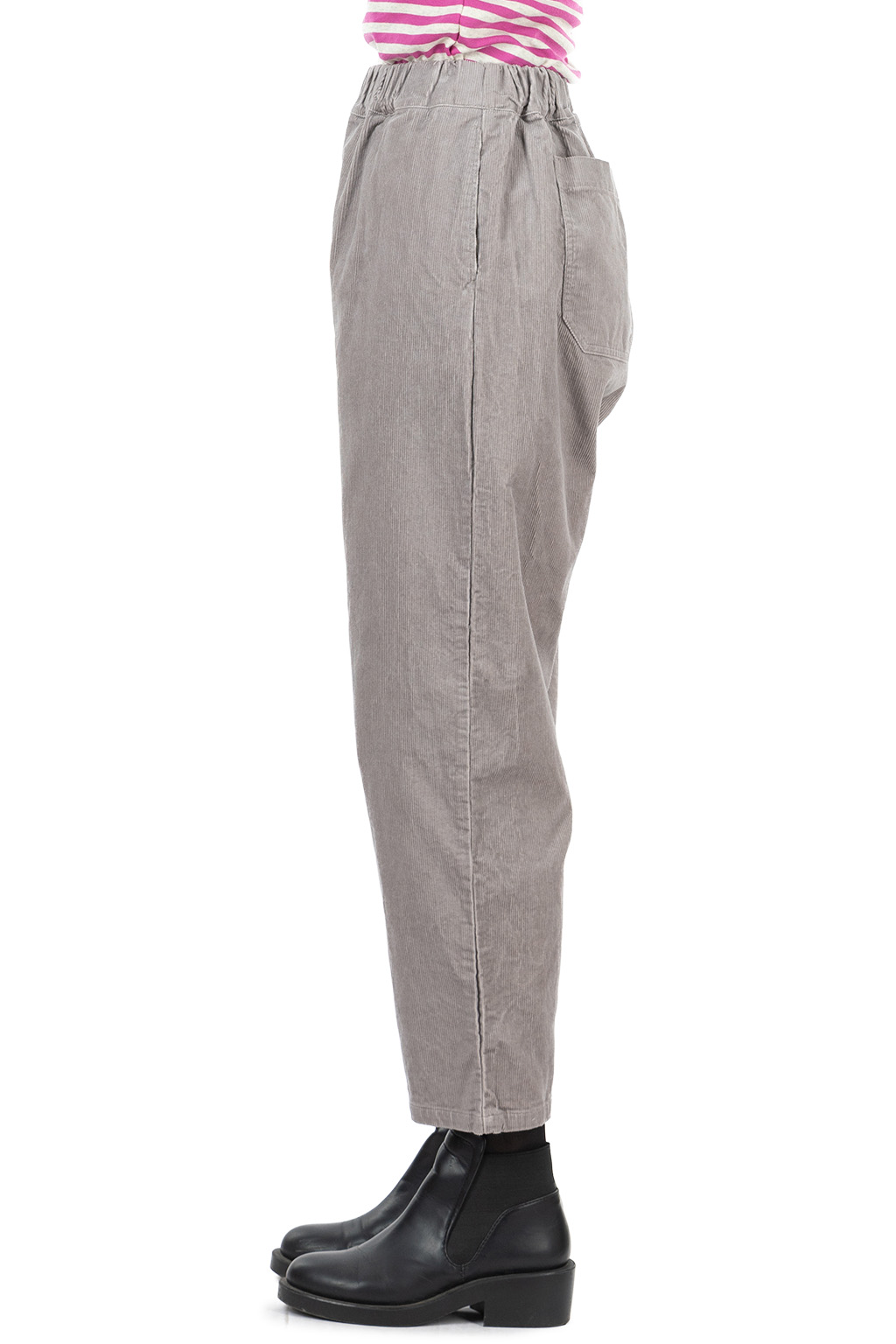 NARU  - 14W Corduroy Cozy Pants - Grey