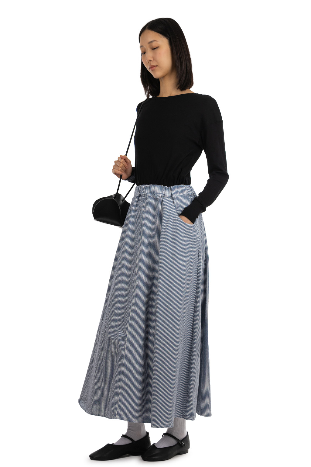 NARU  - Coloured Hickory Tall Skirt
