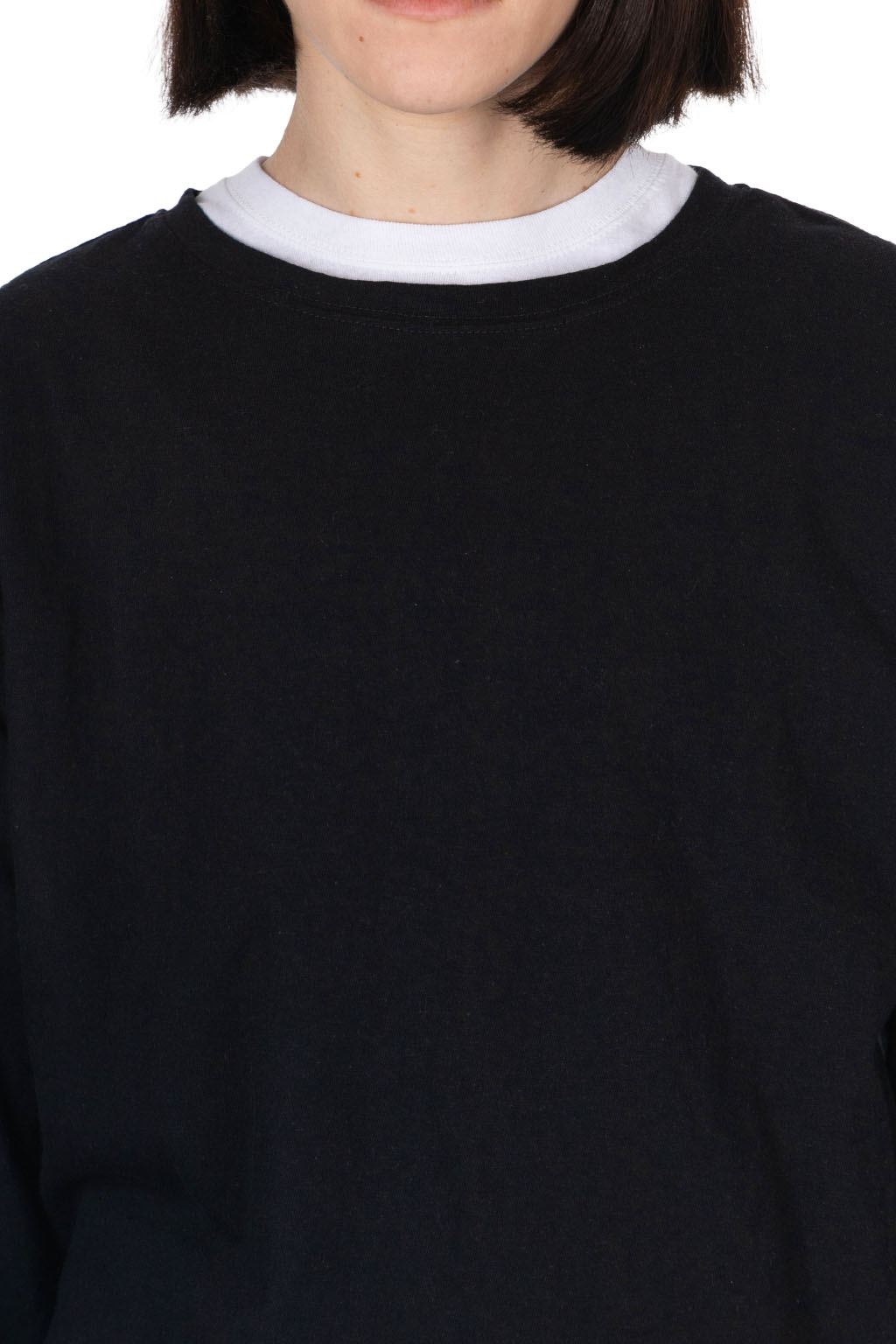 NARU  - Cotton A-Line Pullover - Black