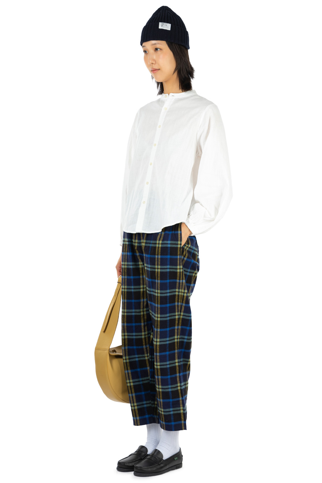 NARU  - Double Gauze Volume Sleeve Shirt - Off White