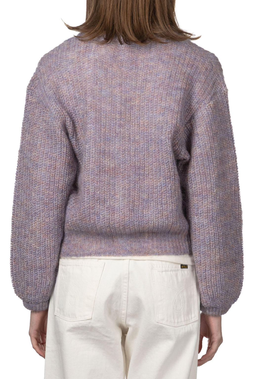 NARU  - Portmix Short Cardigan - Purple