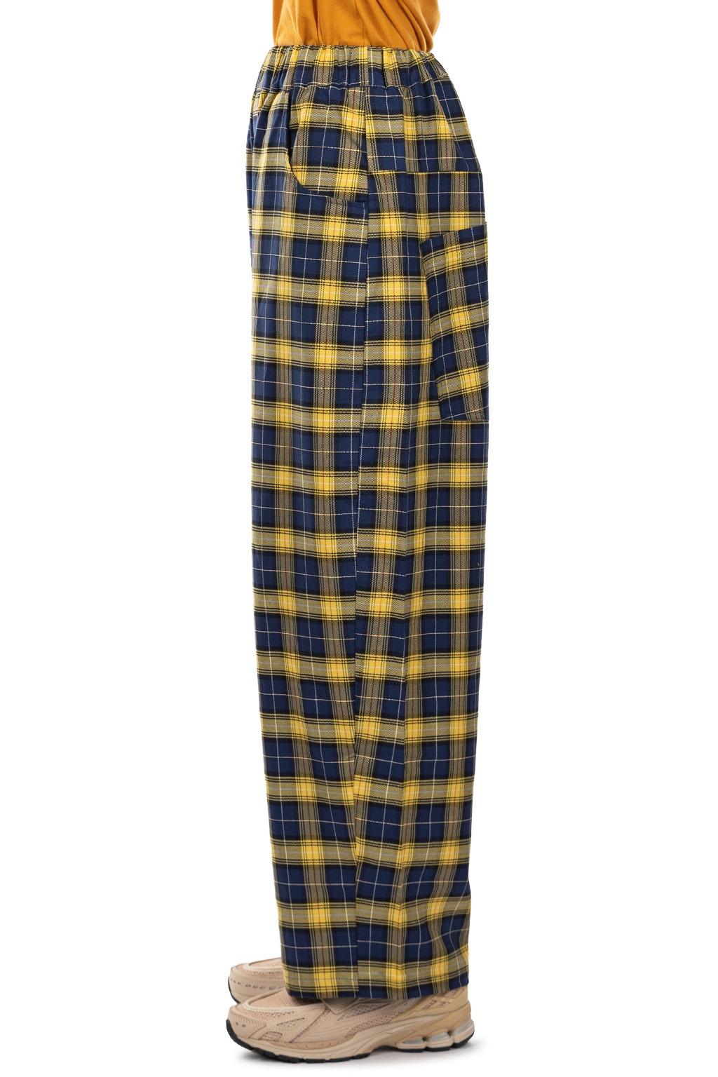 NARU  - Royal Tartan Noppo Pants - Blue Yellow and Red