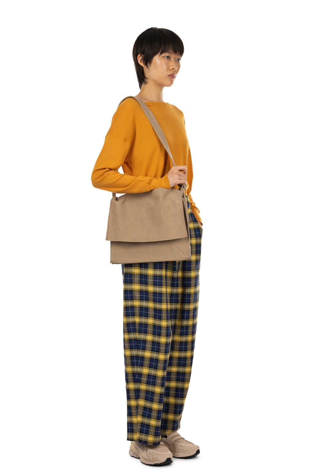 NARU  - Royal Tartan Noppo Pants - Blue Yellow and Red