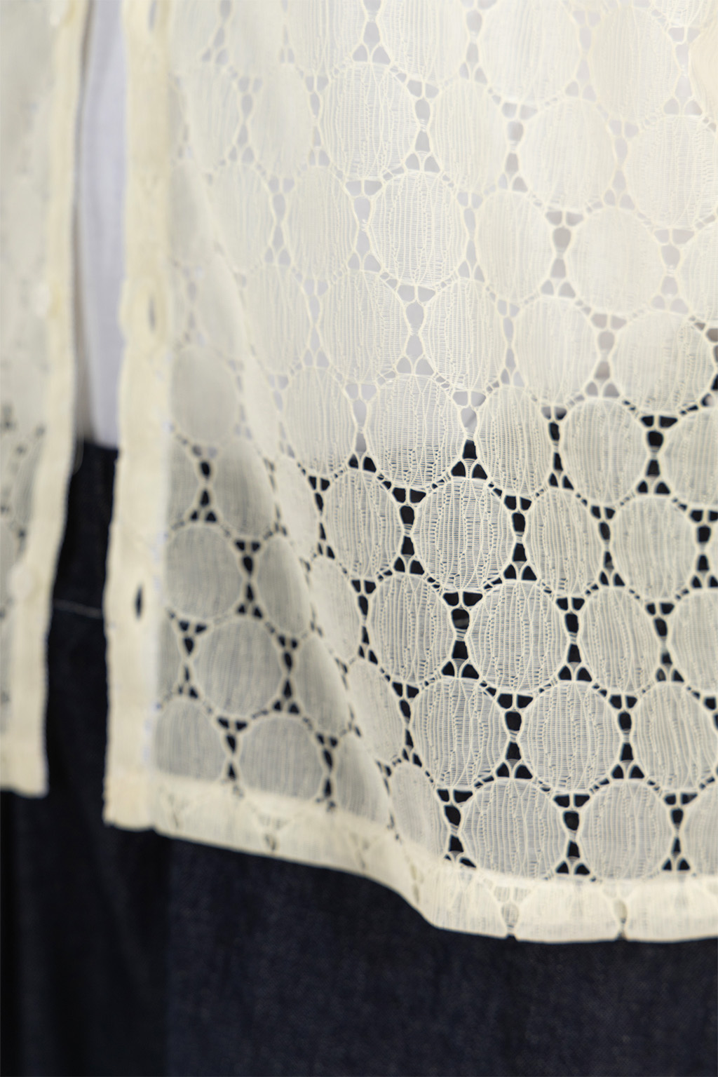 NARU  - Russell Lace Cardigan - Ginkyo Yellow