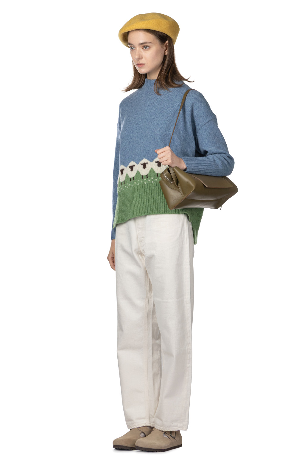 NARU  - Sheep Pattern Knit