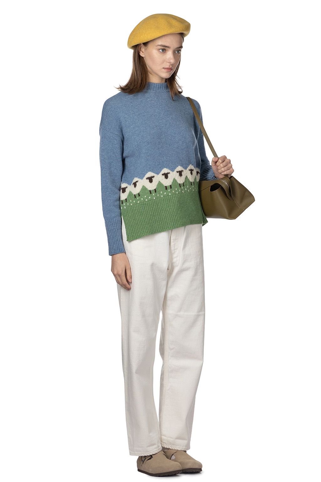 NARU  - Sheep Pattern Knit