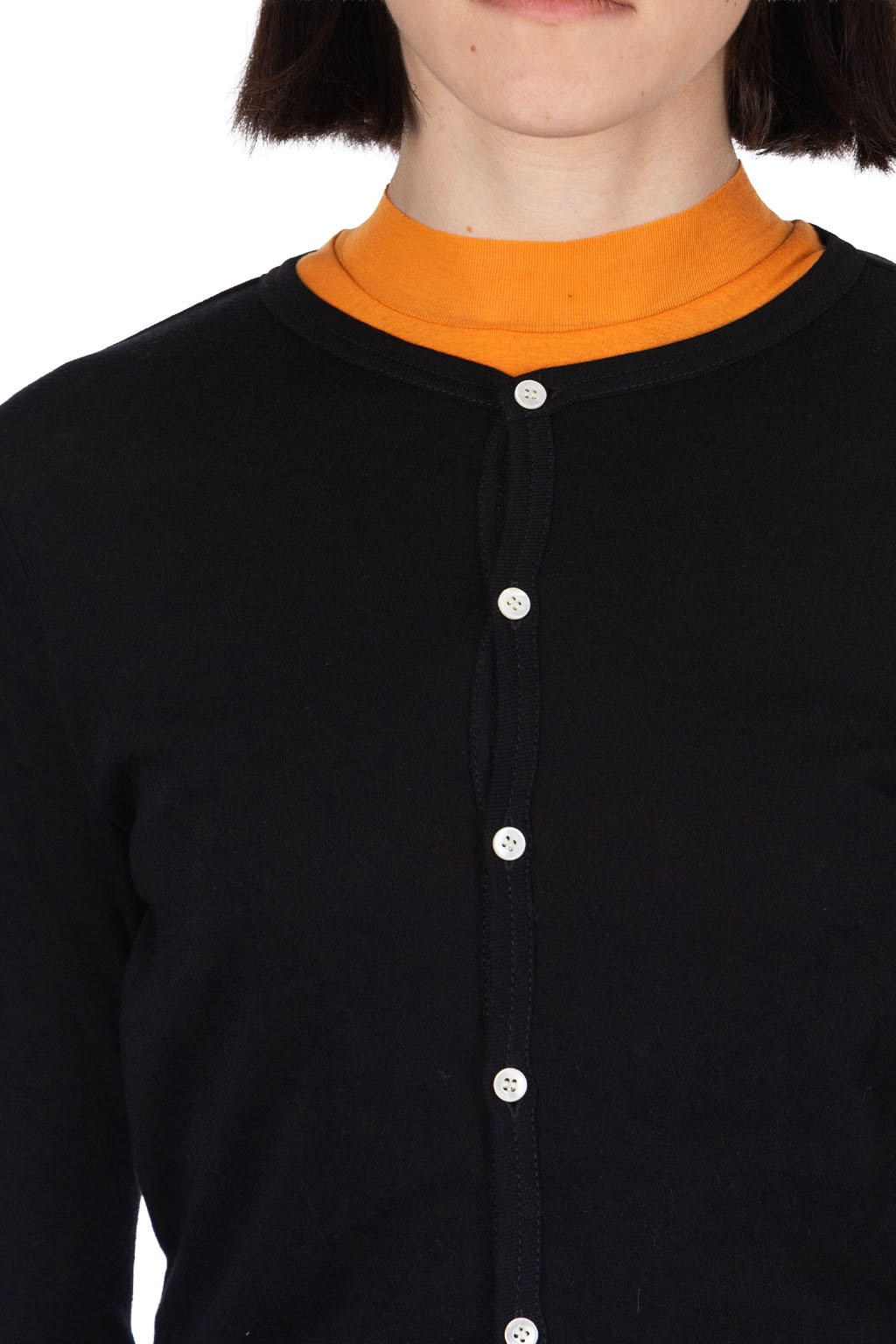 NARU  - Soft Cotton LS Cardigan - Black