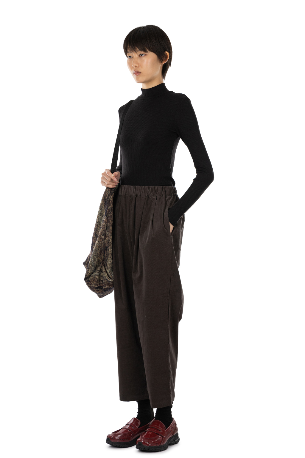 Nachukara - Corduroy Pants - Black