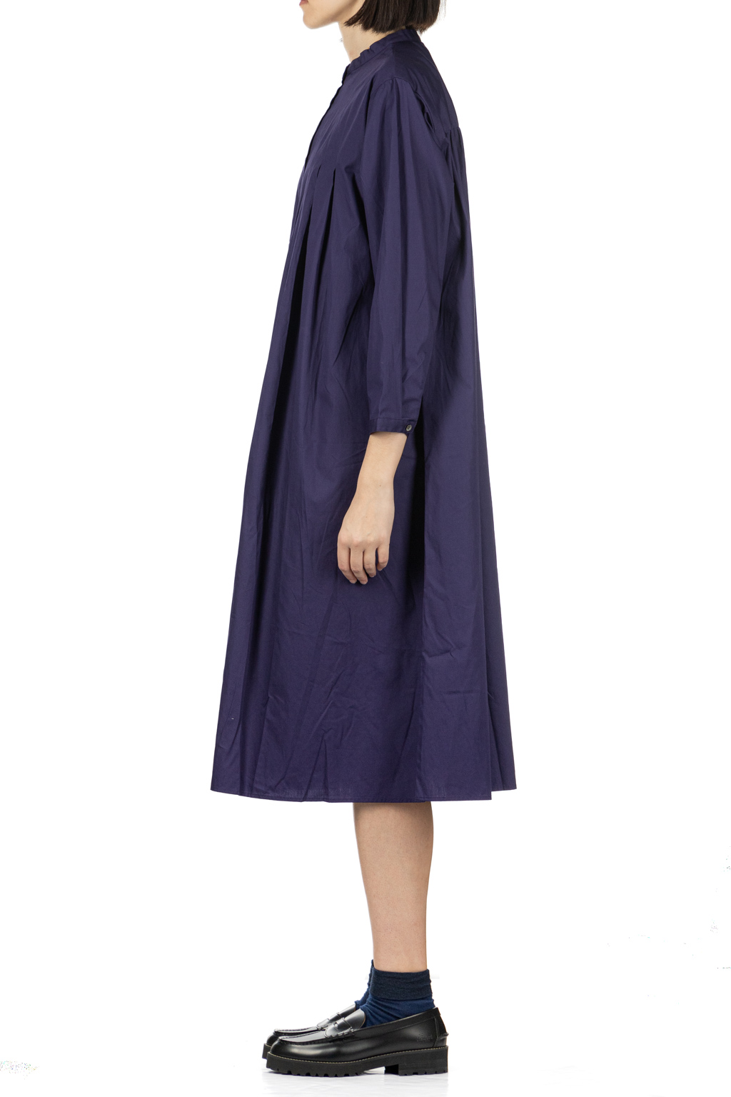 Nachukara - Cotton Broadcloth Tuck Dress