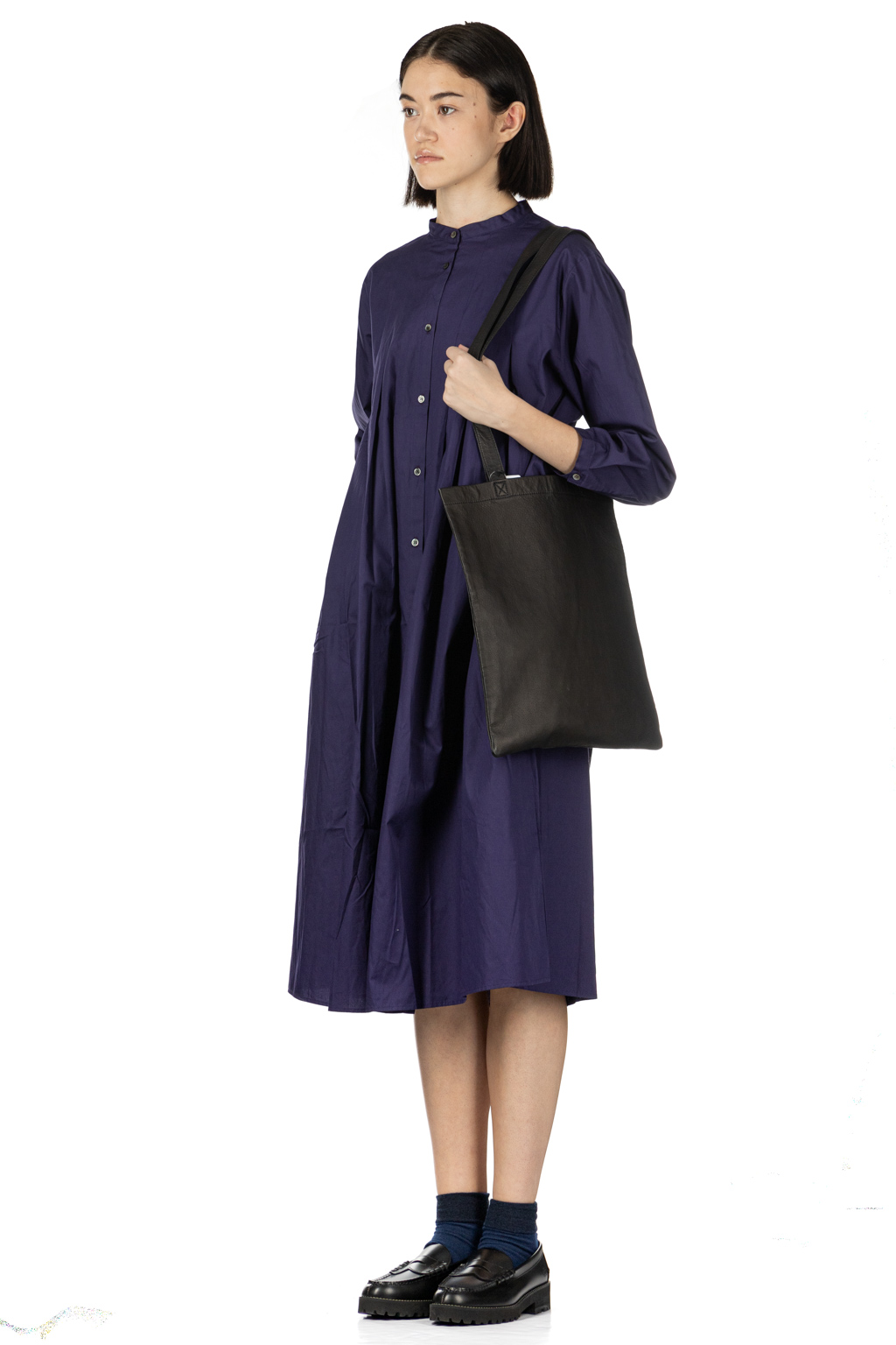 Nachukara - Cotton Broadcloth Tuck Dress