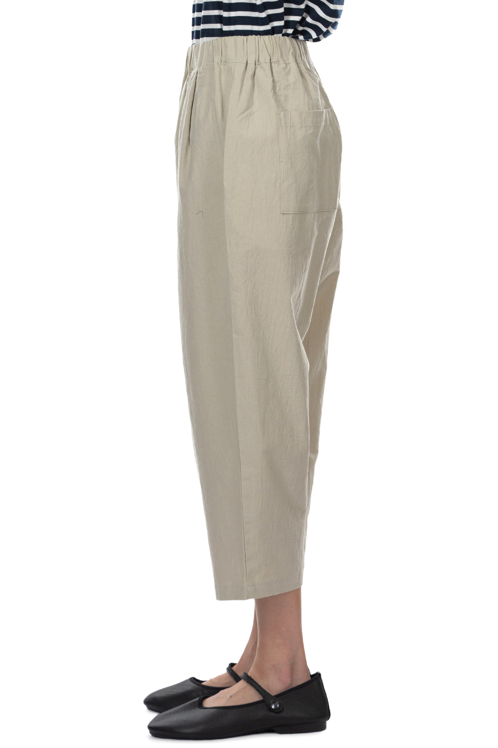 Nachukara - Cotton Daily Pants - Light Grey