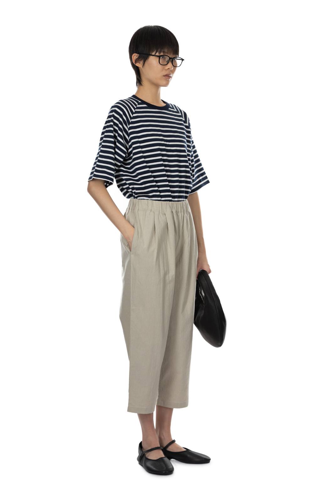 Nachukara - Cotton Daily Pants - Light Grey