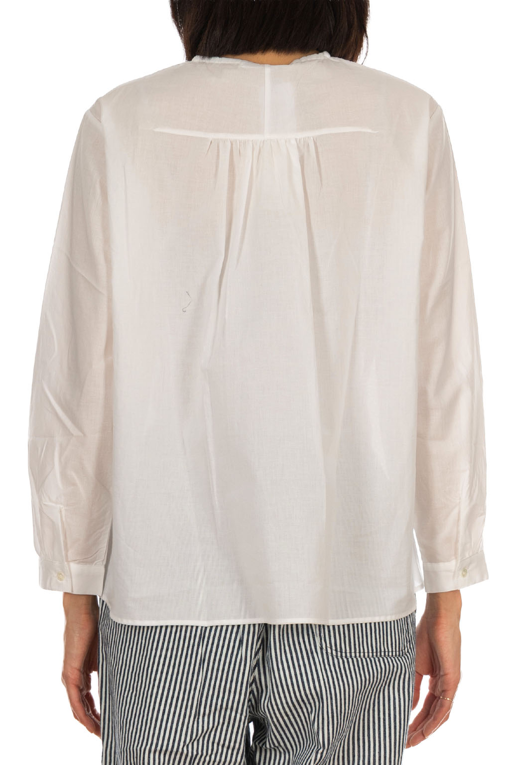 Nachukara - Cotton Lace Combi Blouse