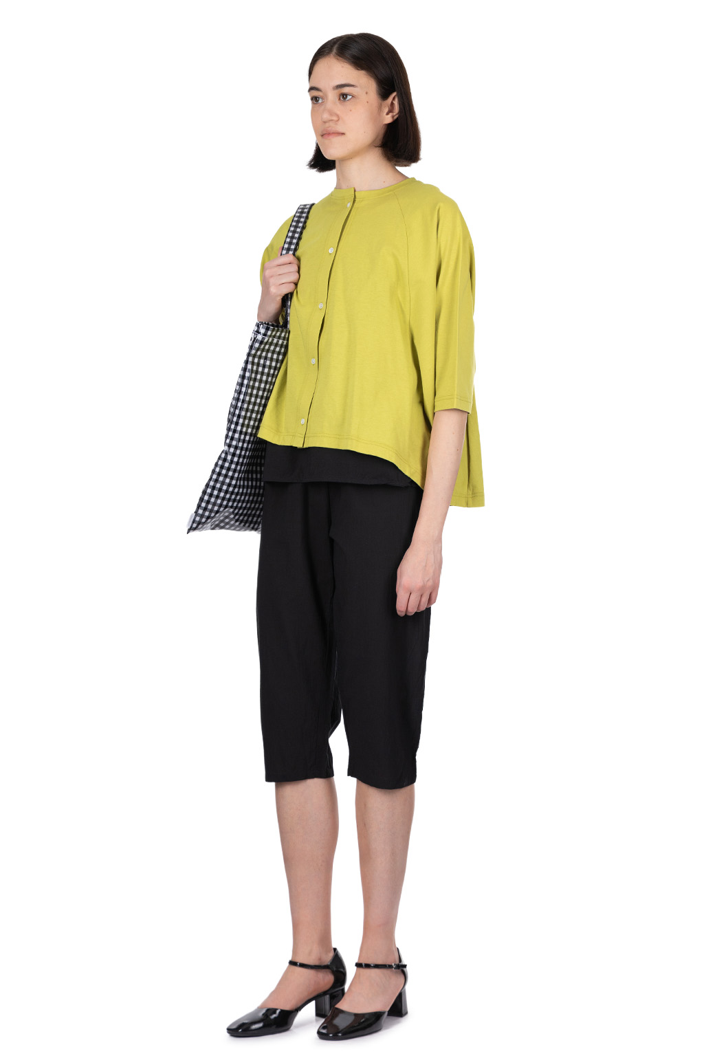 Nachukara - Jersey Dolman Cardigan - Pistachio