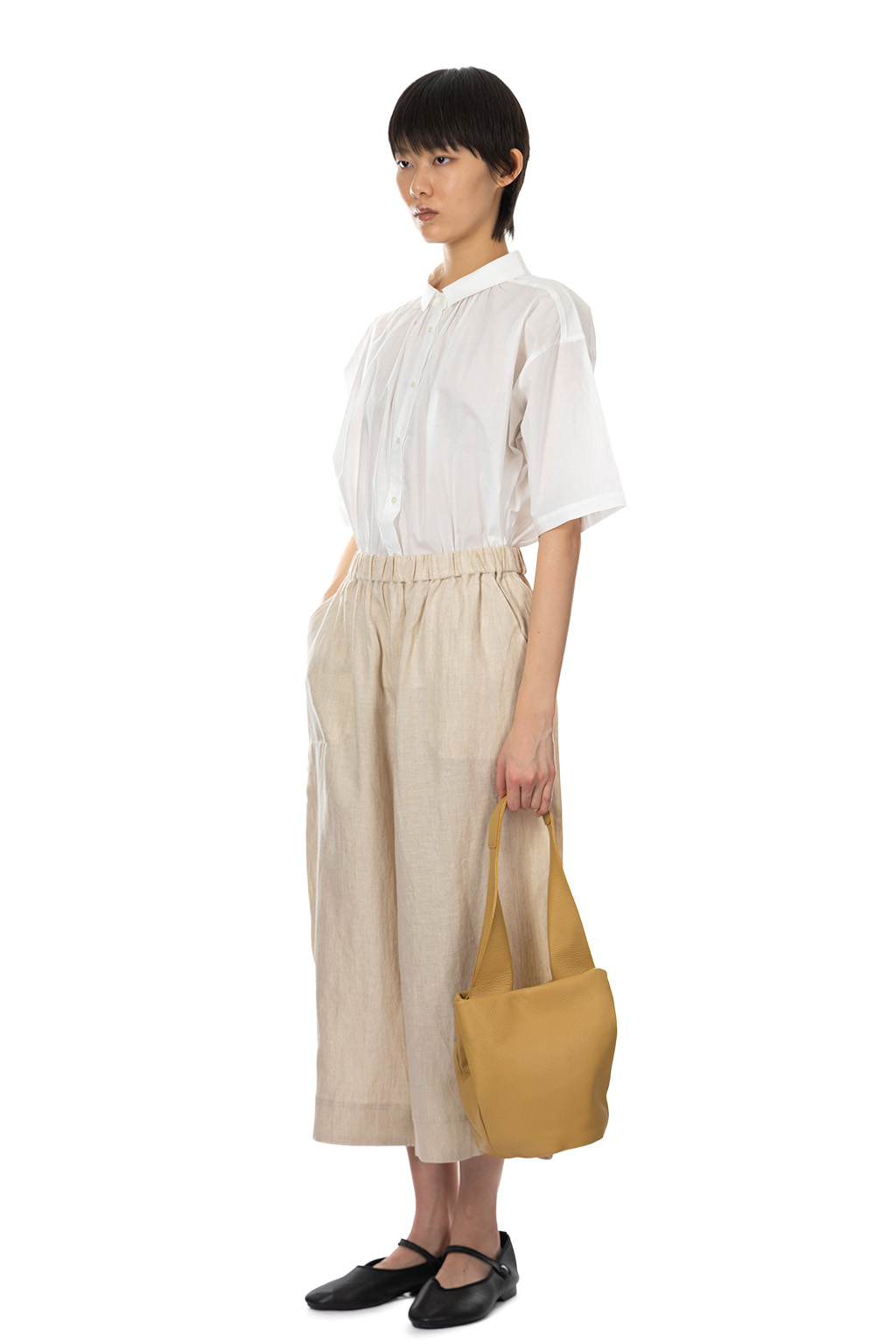 Nachukara - Linen Hemp Cocoon Pants - Natural