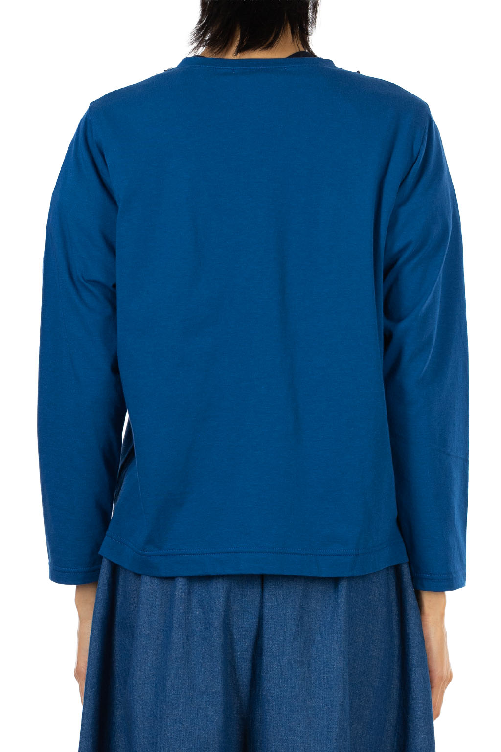 Nachukara - Natural Jersey Frilled Cardigan