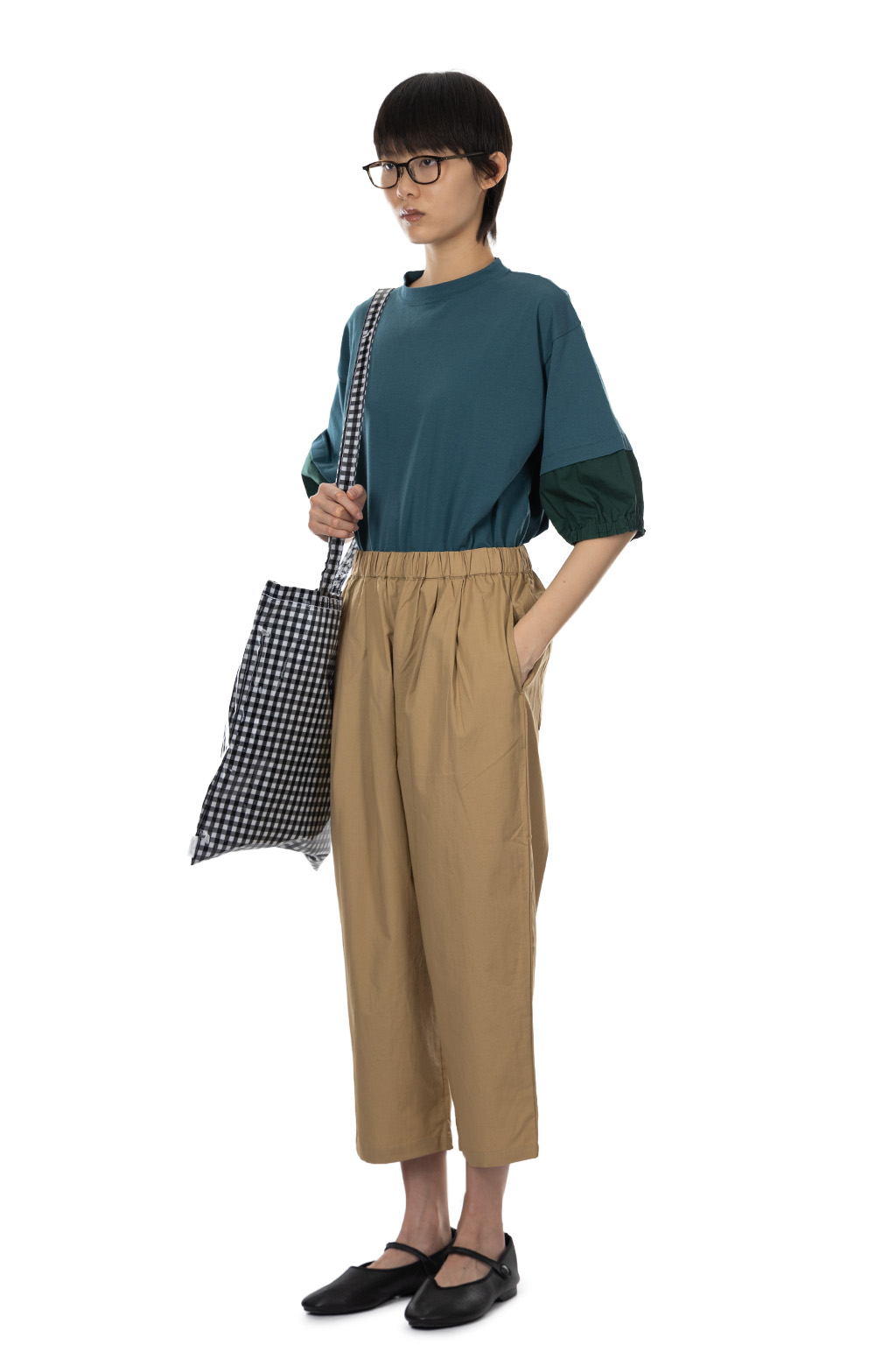 Nachukara - Tucked Pants - Beige