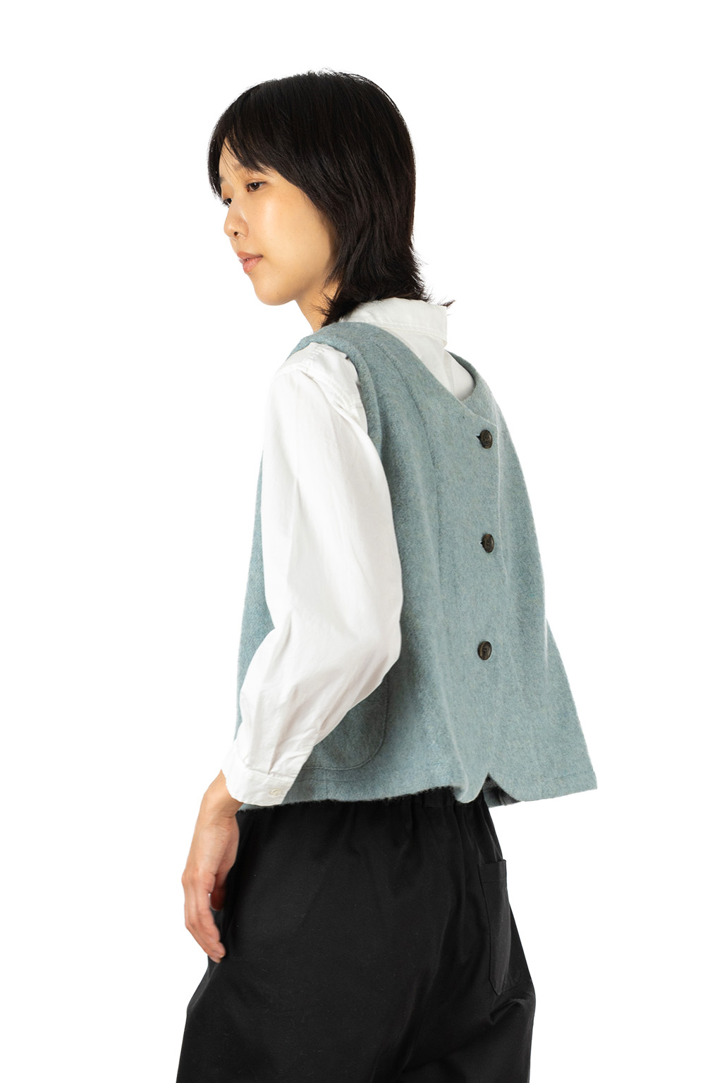 Nachukara - Wool Beaver 2 Way Vest