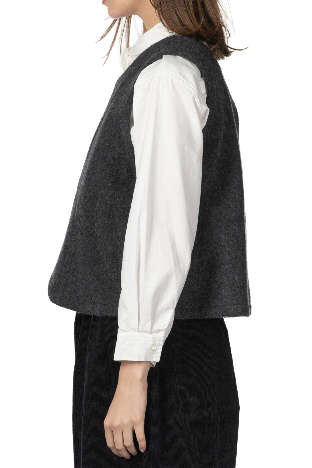 Nachukara - Wool Beaver 2 way Vest 