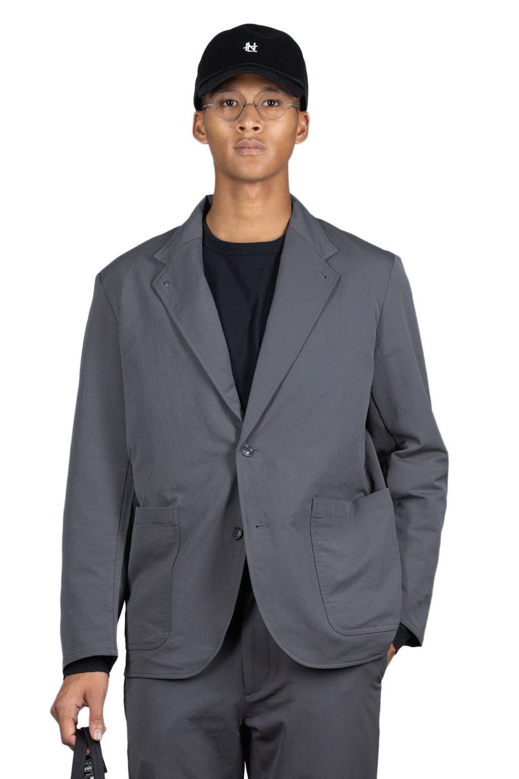 BlueButtonShop - Nanamica - Nanamica-ALPHADRY-Club-Jacket-Gray