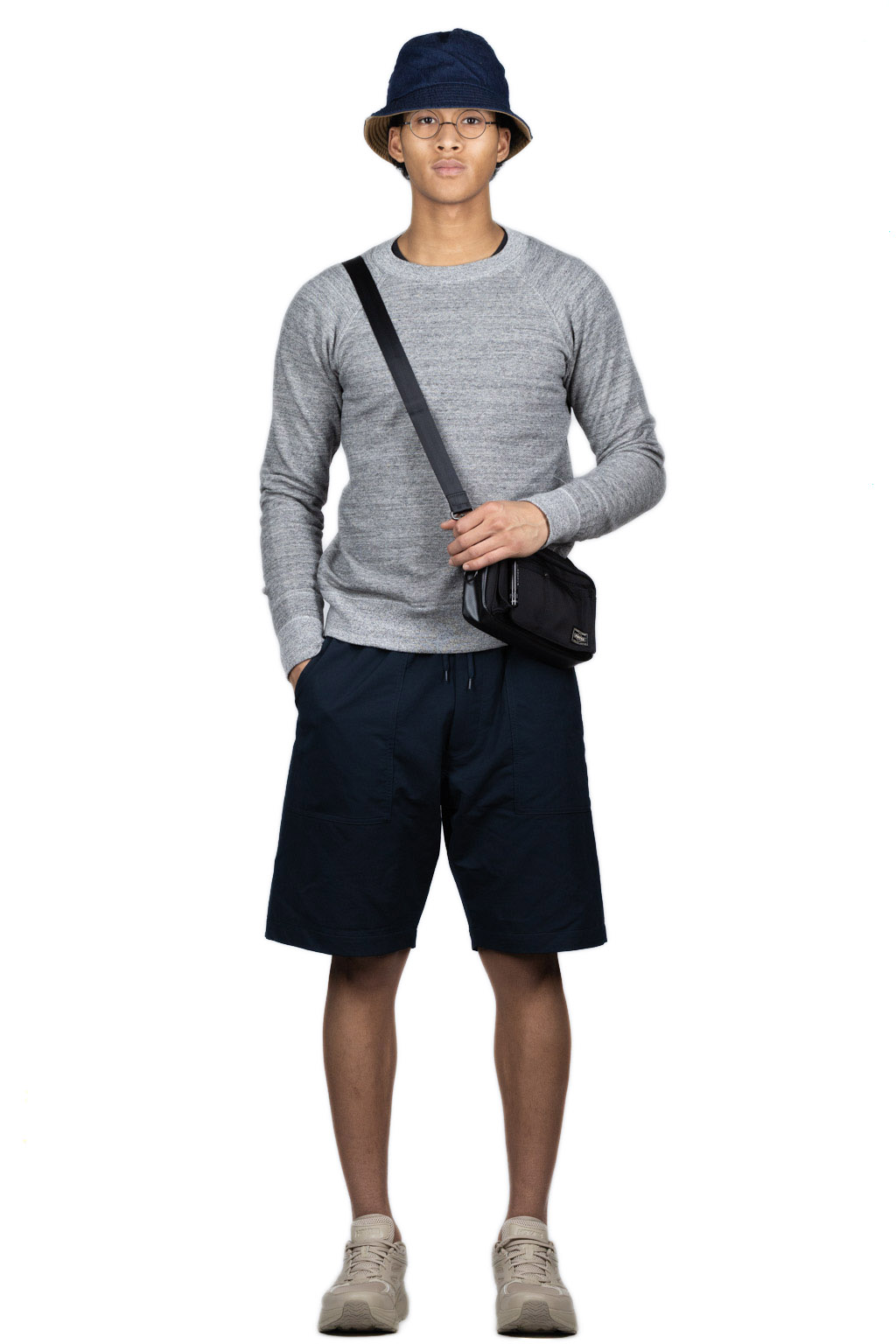 BlueButtonShop - Nanamica - Nanamica-ALPHADRY-Easy-Shorts-Navy