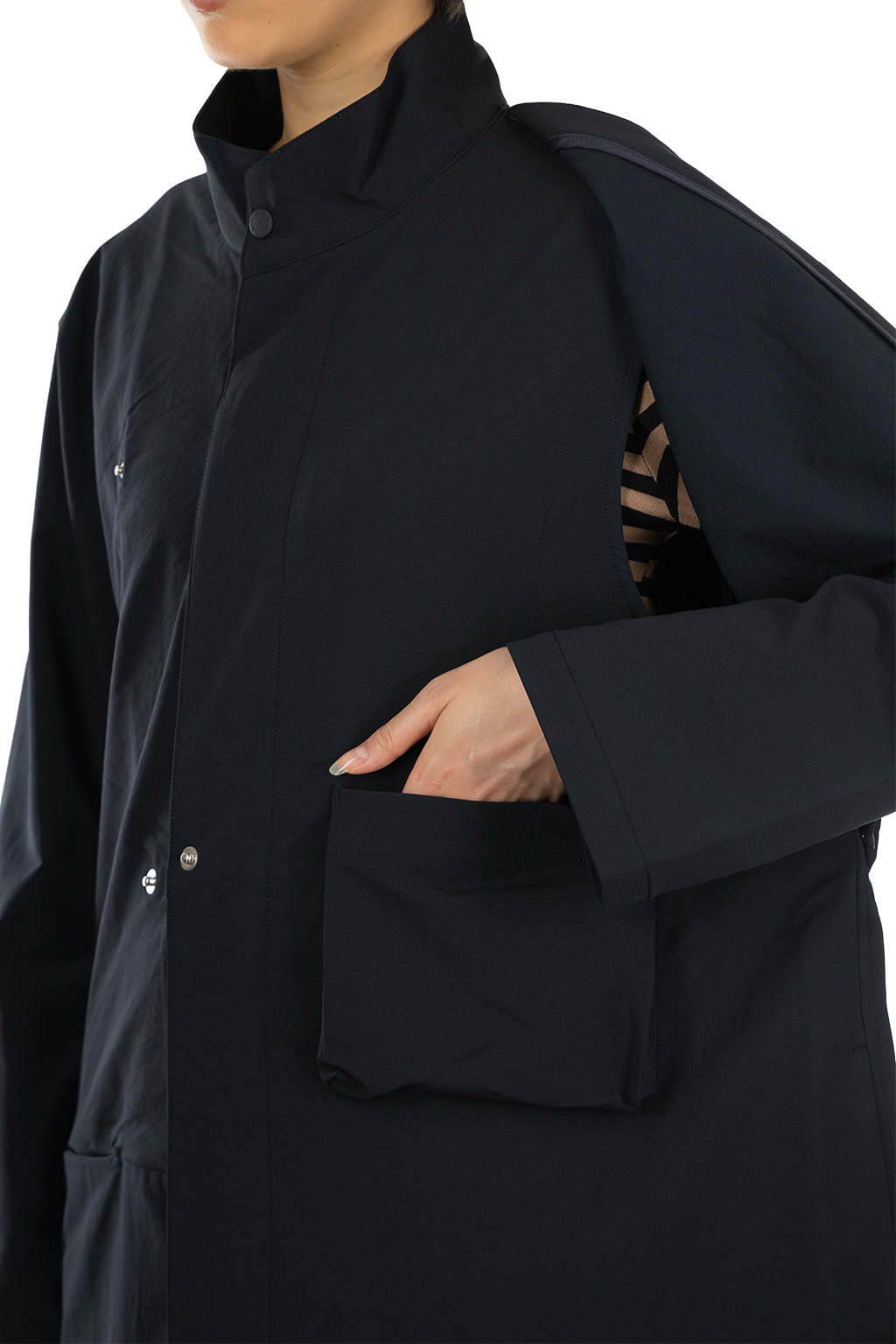 Nanamica (NAN) - ALPHADRY Utility Coat - Dark Navy