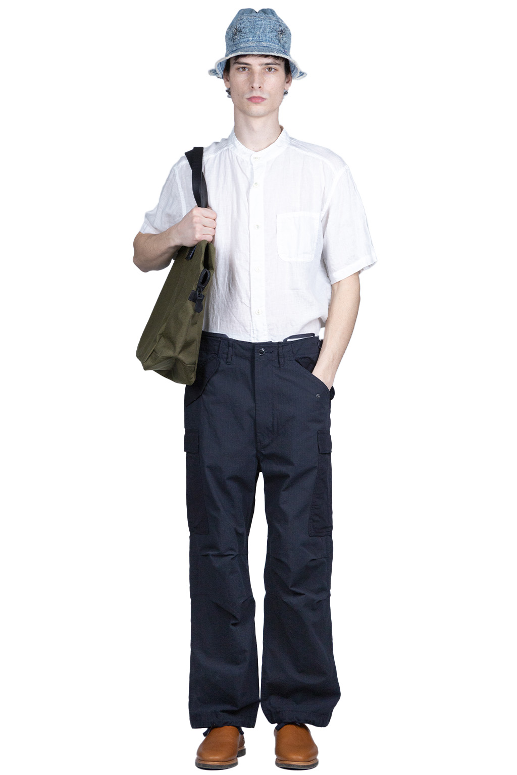 BlueButtonShop - Nanamica - Nanamica-Cargo-Pants-Navy-SUCS303U-N