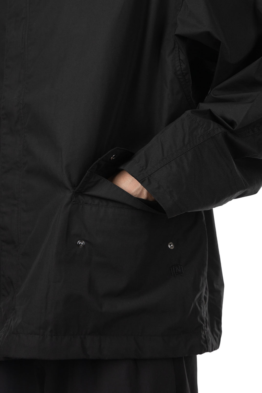 Nanamica (NAN) - Hooded Deck Jacket - Black