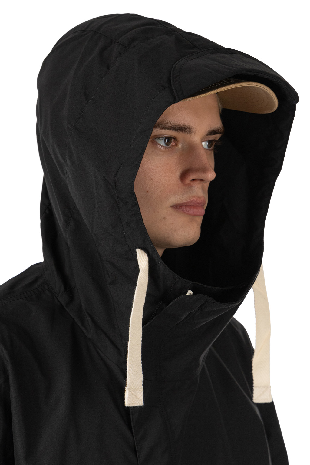 Nanamica (NAN) - Hooded Deck Jacket - Black