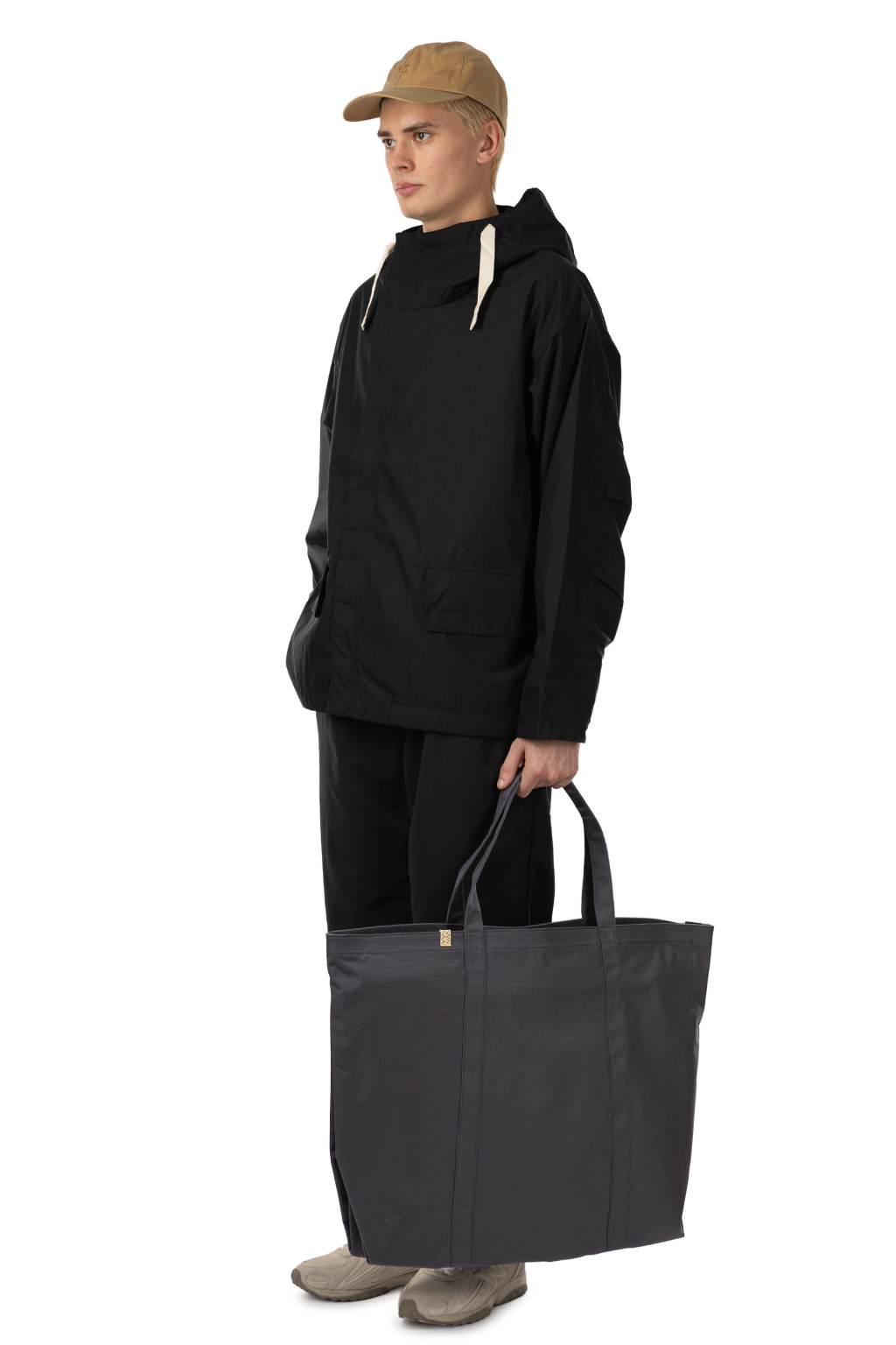 Nanamica (NAN) - Hooded Deck Jacket - Black