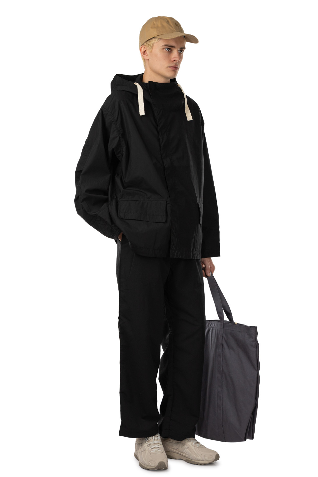 Nanamica (NAN) - Hooded Deck Jacket - Black