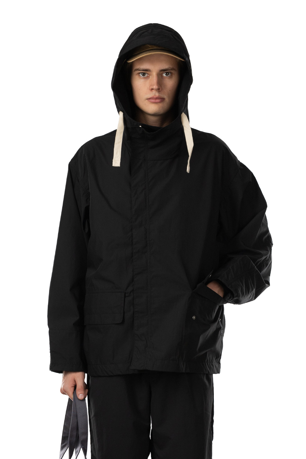Nanamica (NAN) - Hooded Deck Jacket - Black