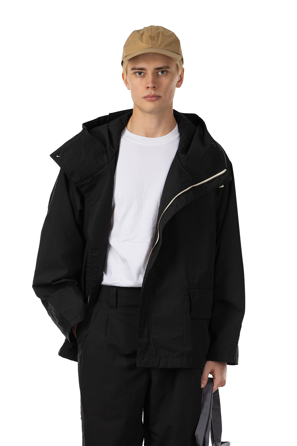 Nanamica (NAN) - Hooded Deck Jacket - Black