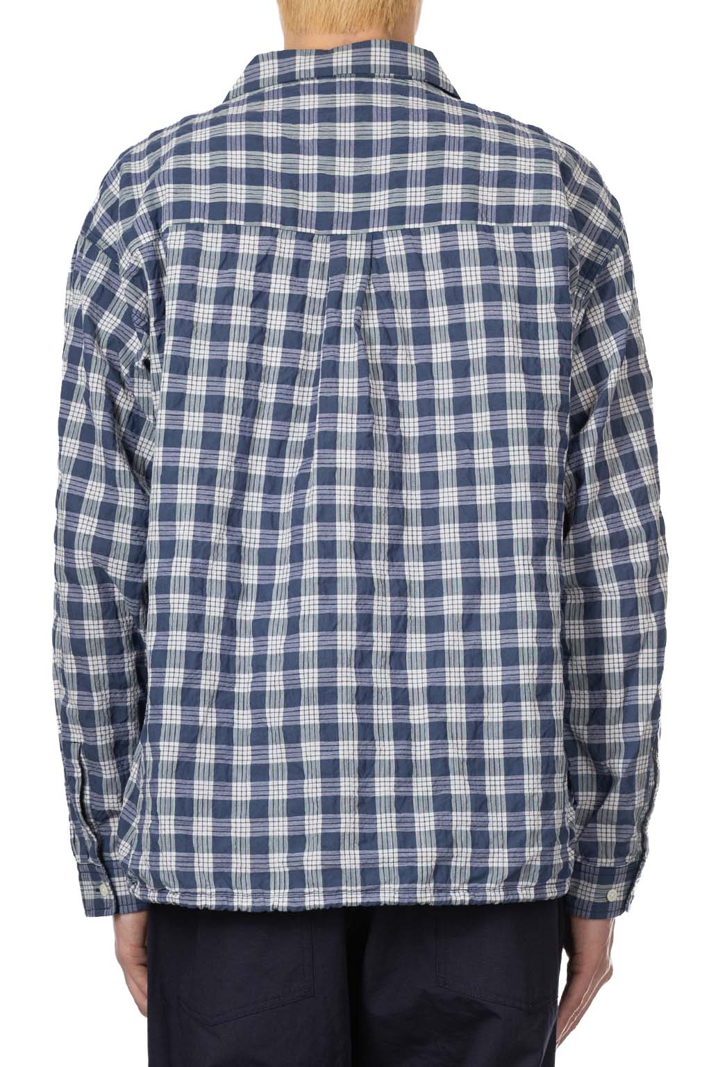 Nanamica (NAN) - Palaka Check Shirt - Navy