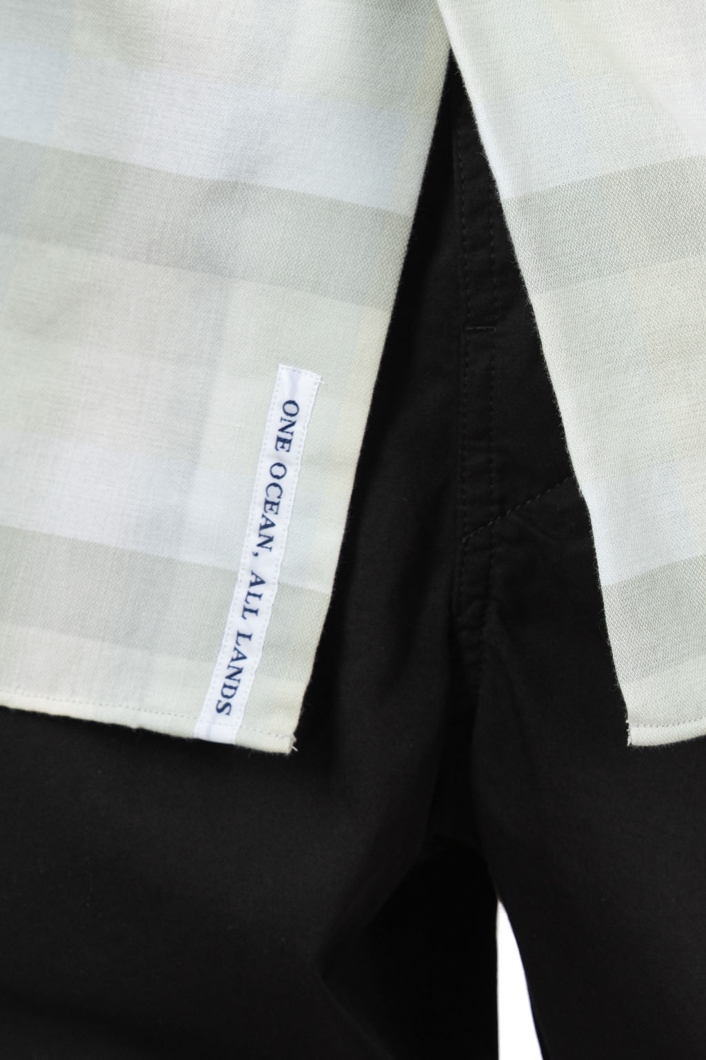 Nanamica (NAN) - Regular Collar Wind Shirt - Light Khaki