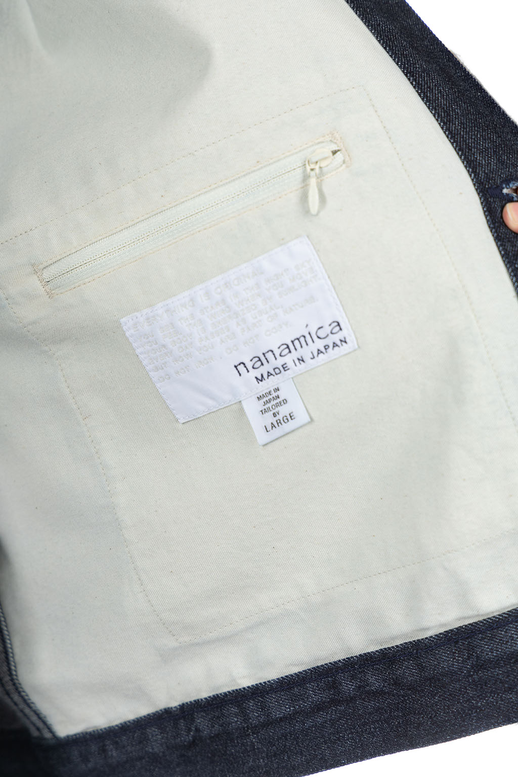 Nanamica (NAN) - Short Denim Jacket - Indigo