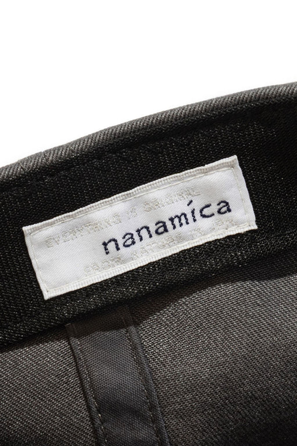 Nanamica (NAN) - Washed Chino Cap - Heather Gray