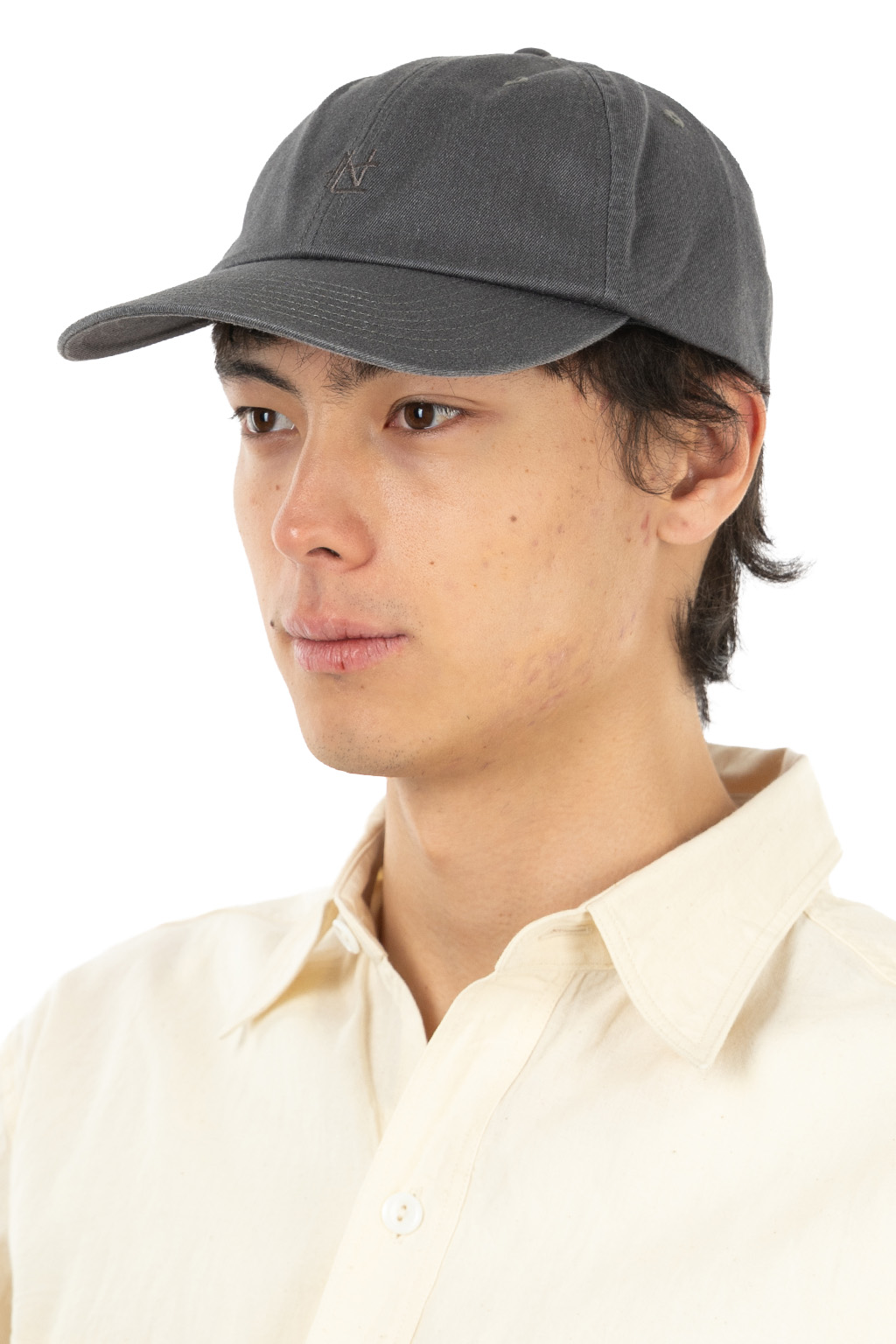 Nanamica (NAN) - Washed Chino Cap - Heather Gray