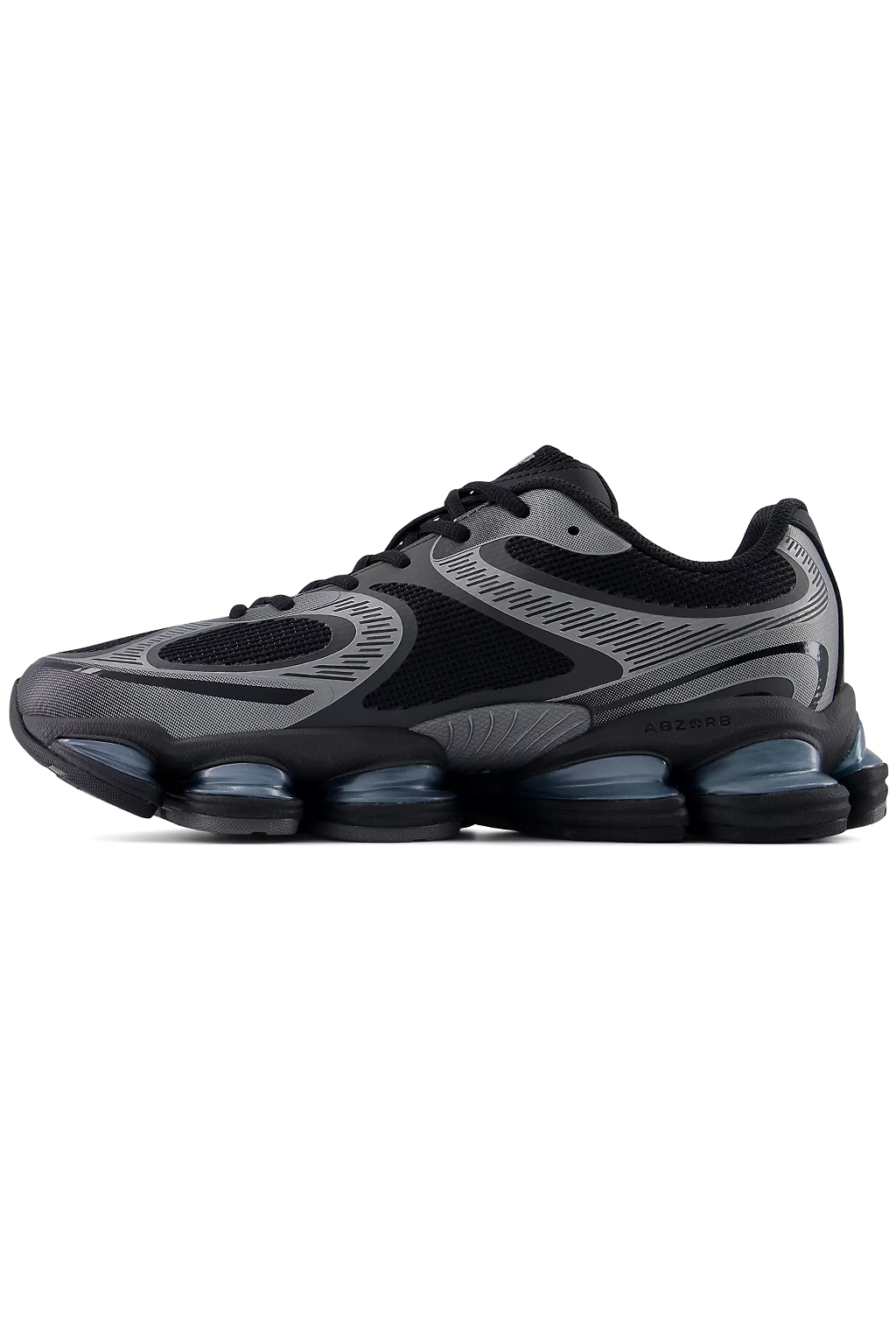 New Balance - U2000EA - Black with Dark Silver Metallic And Light Chrome Blue