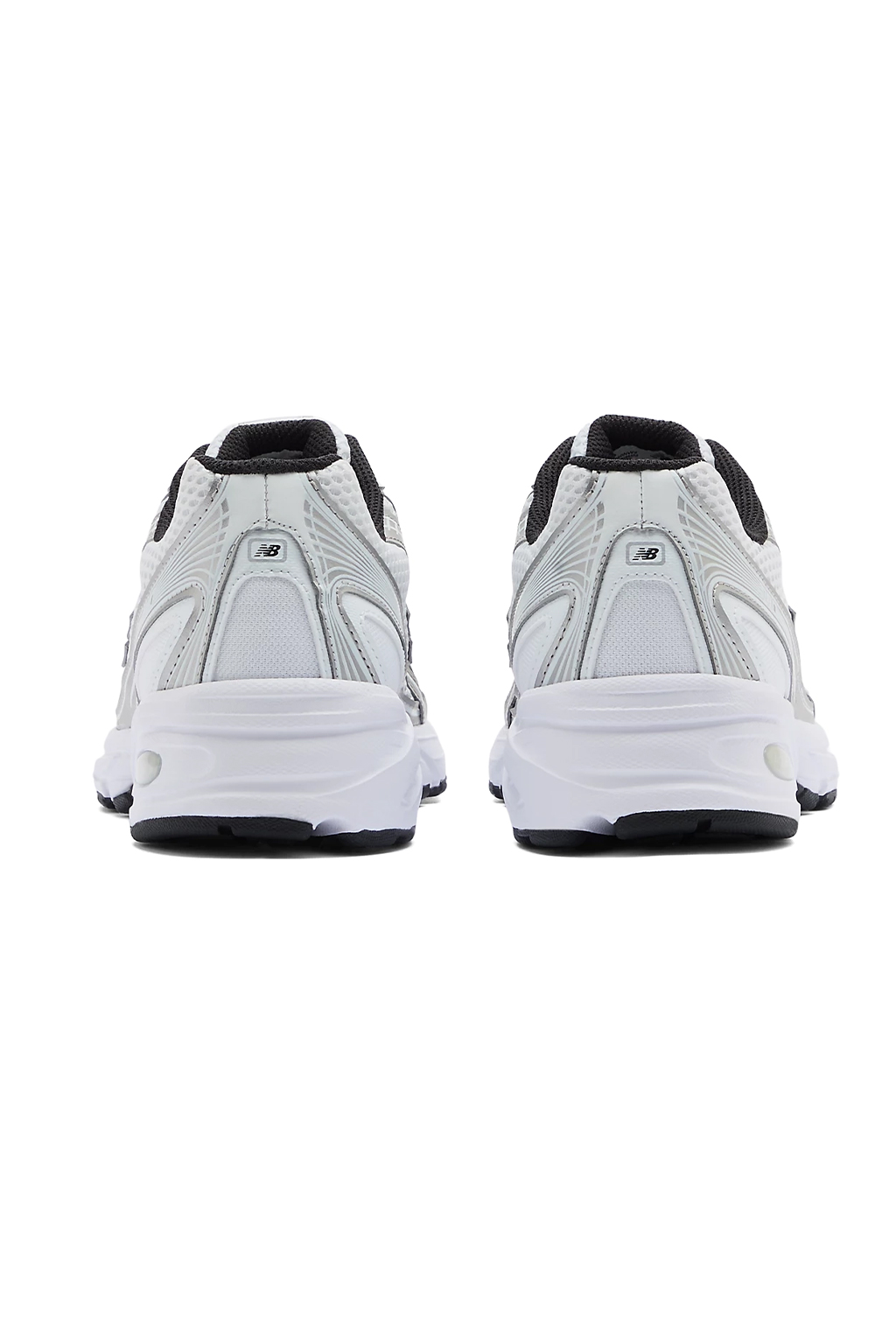 New Balance - U740NW2  - White with Metallic Silver And Balck
