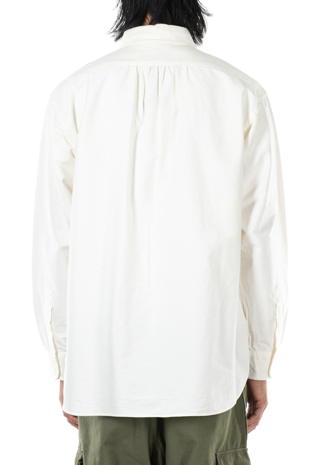 Nigel Cabourn - British Officers Shirt - Type 2 OX - 100-WHT