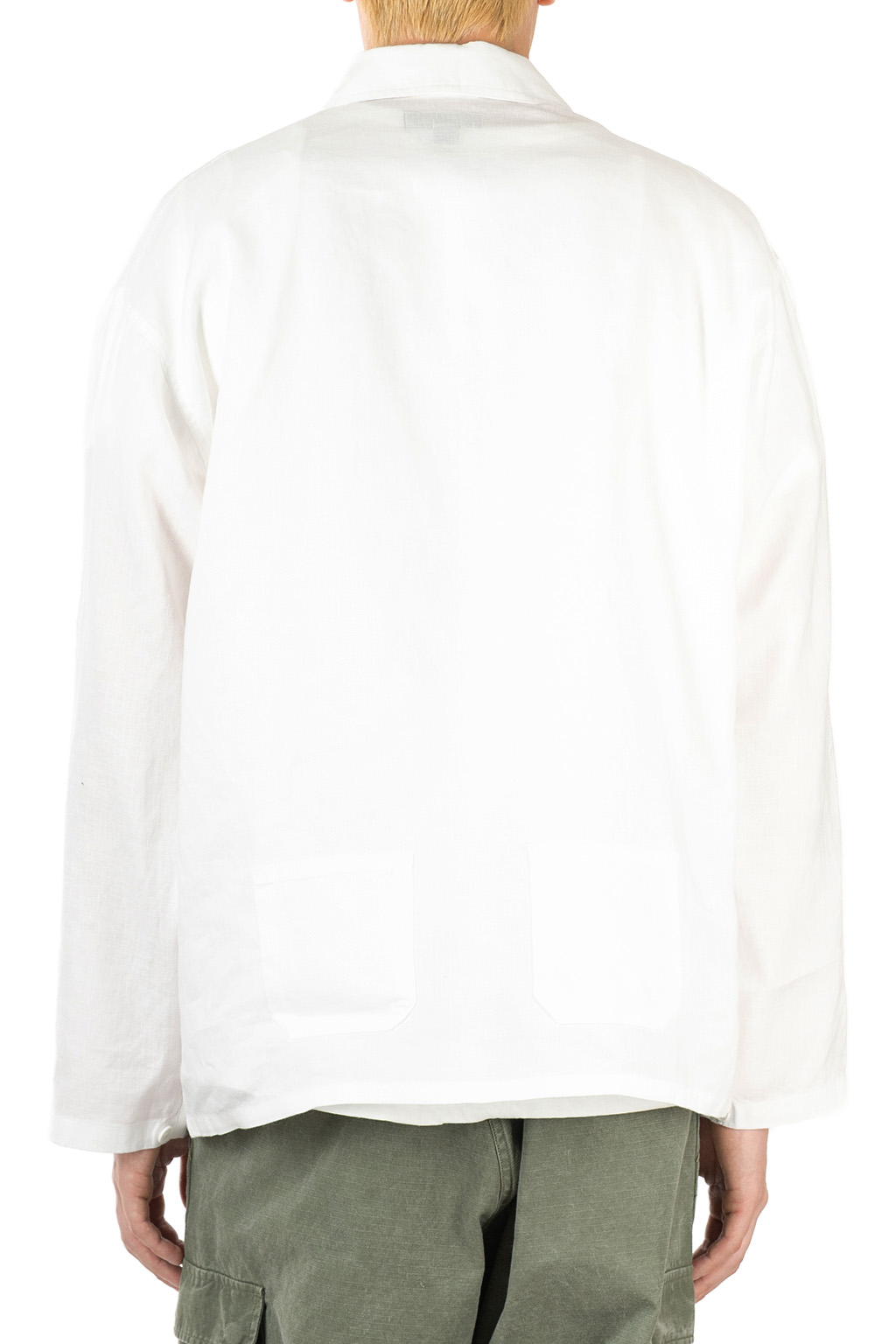 Nigel Cabourn - French Pullover Shirt - Hemp - Off White