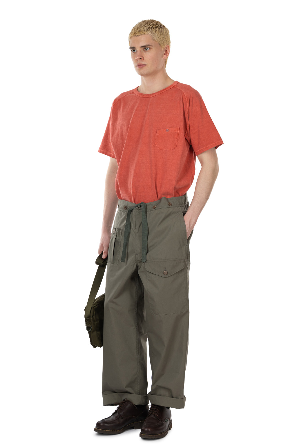 Nigel Cabourn - Paratrooper Pant - Cotton Nylon Weather Cloth - Grey