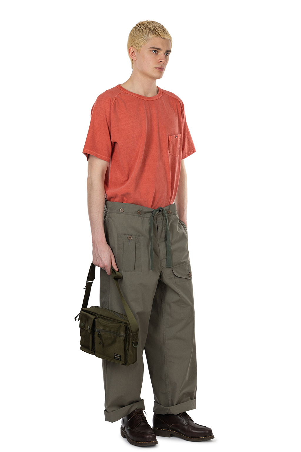 Nigel Cabourn - Paratrooper Pant - Cotton Nylon Weather Cloth - Grey