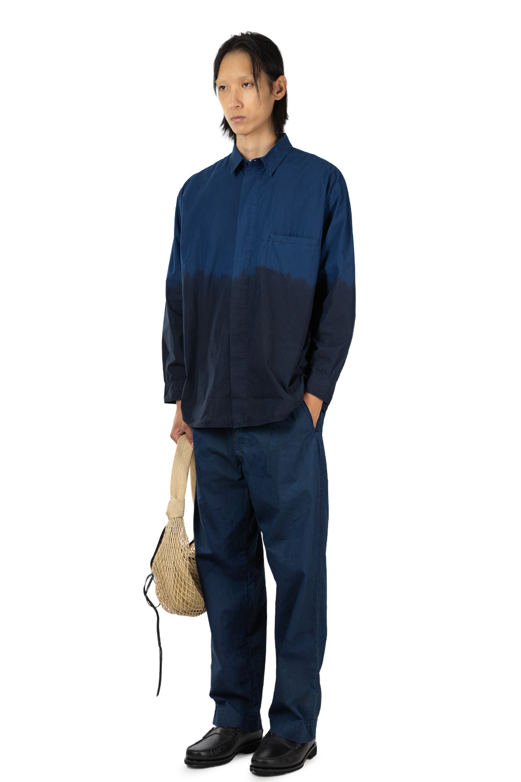 OUTIL - CHEMISIER LACHY - Indigo Gradation