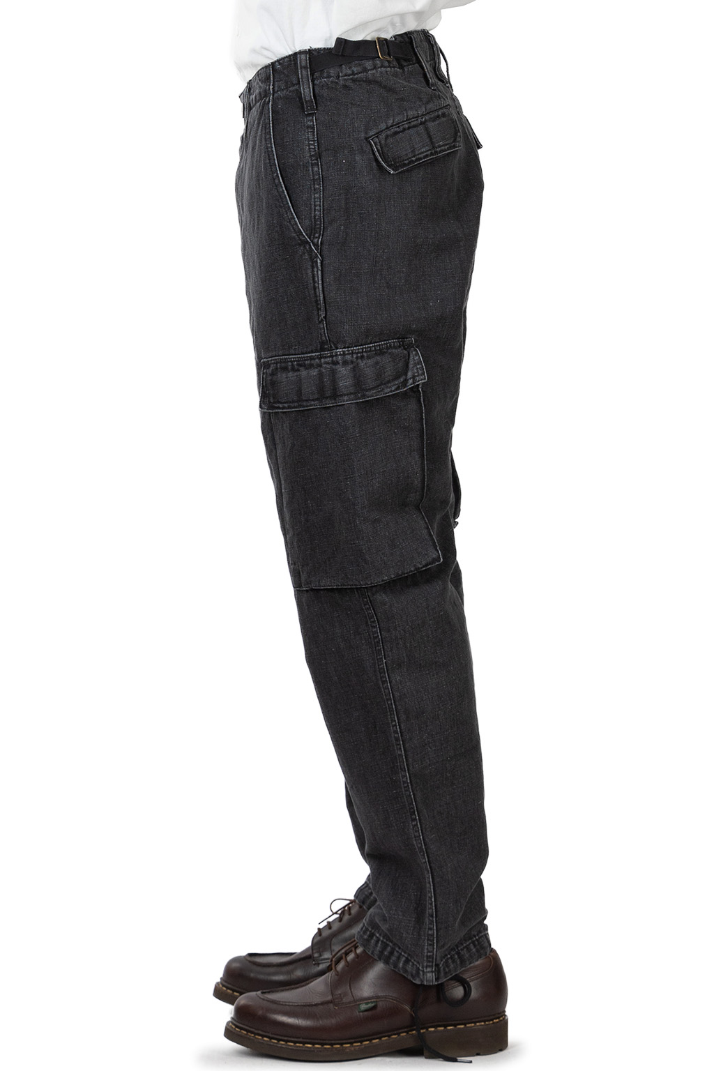 OUTIL - PANTALON DOISCHE - Faded Black